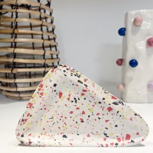 Podstawka Corner - lastryko | czerwony | żółty | czarny