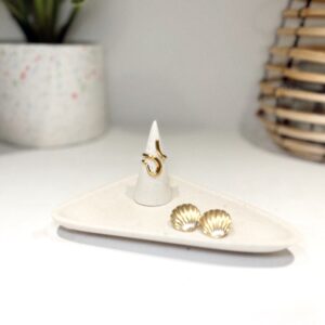 Podstawka Corner - Terrazo | white